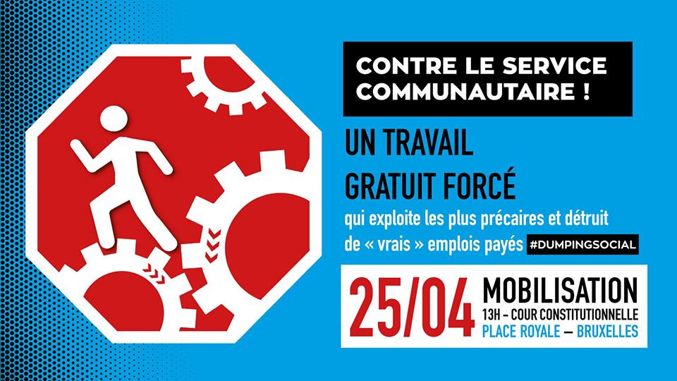 Video de l’action contre le service communautaire