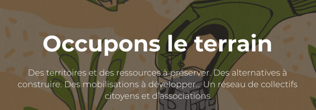 Lancement de la plateforme Occuponsleterrain.be