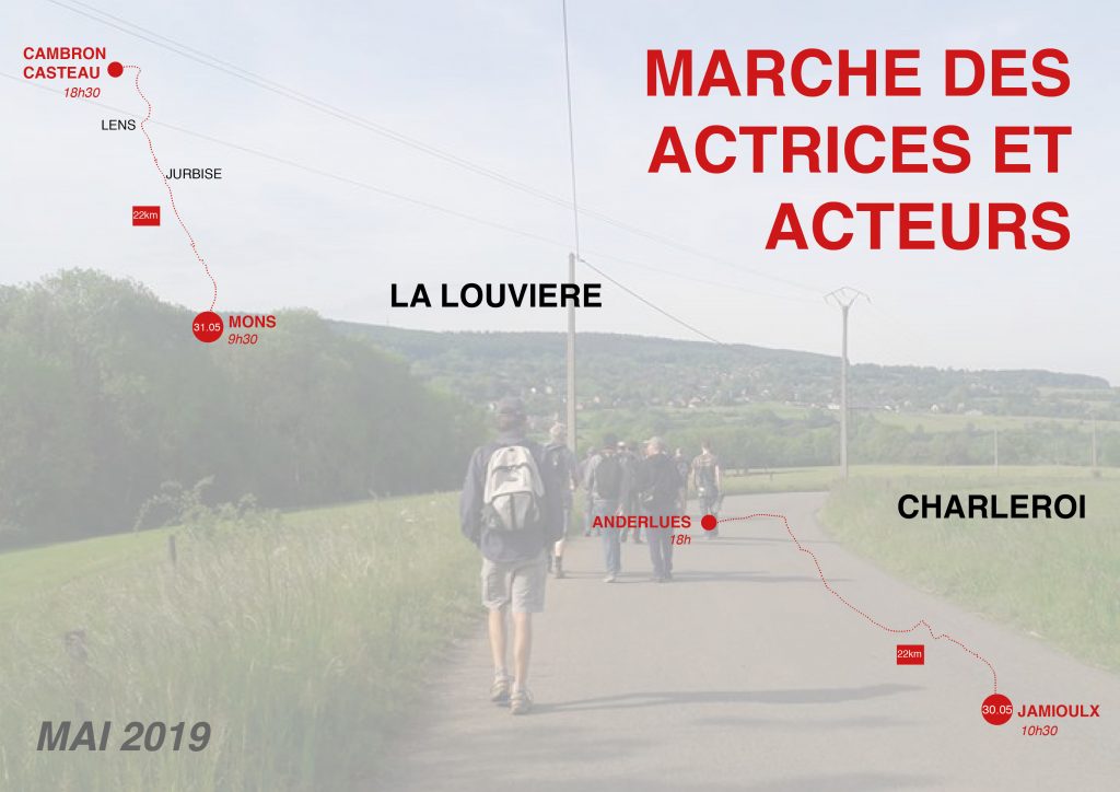 Les marches des acteur·trice·s